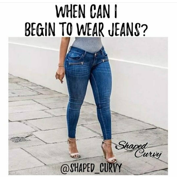 Using Jeans after Cosmetic Surgery