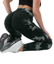 Load image into Gallery viewer, Tie-Dye High Waisted Yoga Pants
