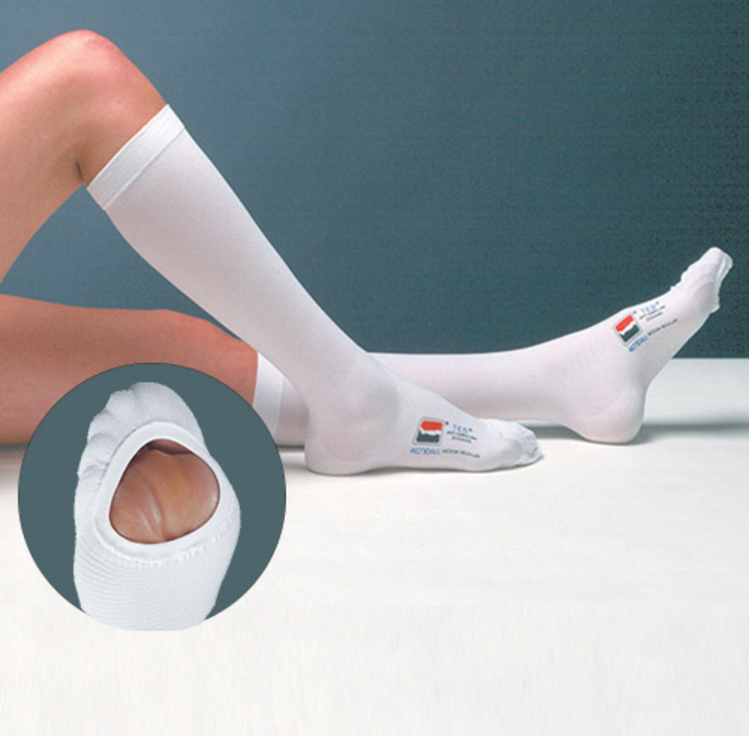 TED Knee Length Open Toe Anti-Embolism Stockings at